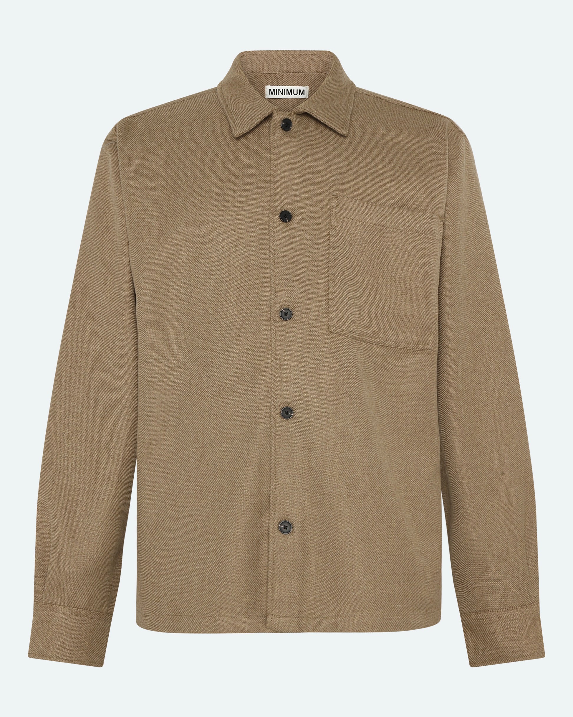 Dim Gray חולצה מכופתרת ארוכה לגברים Ralph MINIMUM