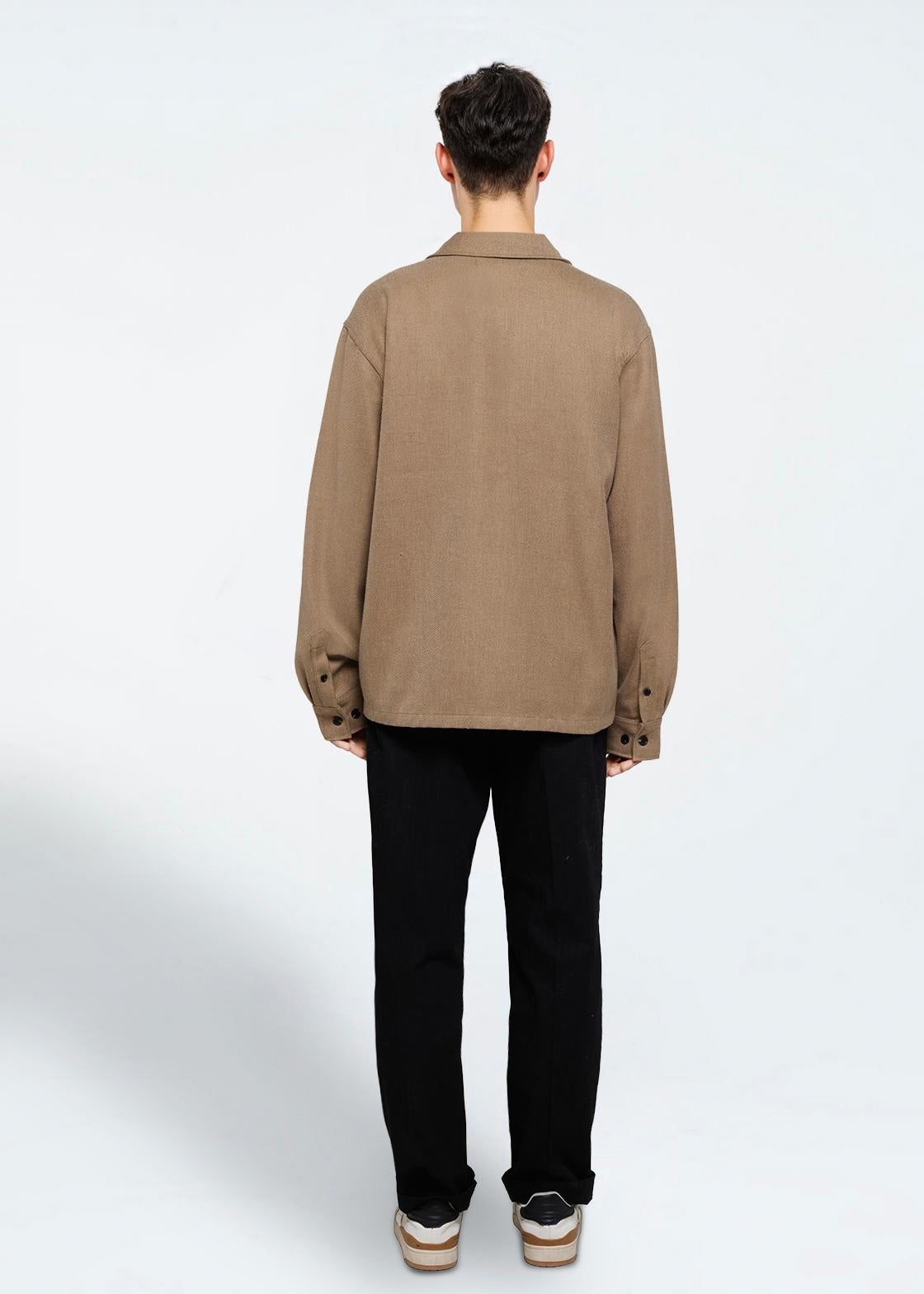 Lavender חולצה מכופתרת ארוכה לגברים Ralph MINIMUM