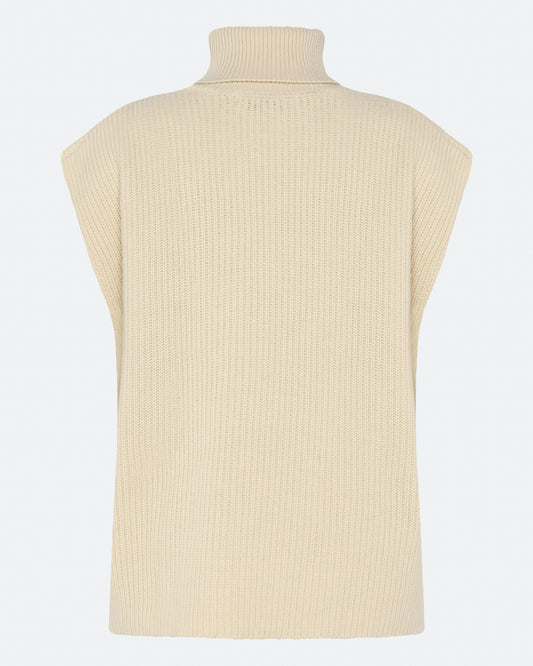 Antique White ווסט צמר לנשים Naja MINIMUM