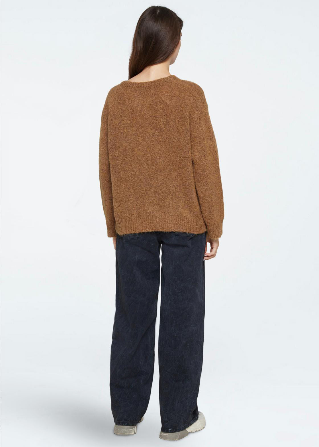 Lavender סוודר צמר לנשים Sasha MINIMUM