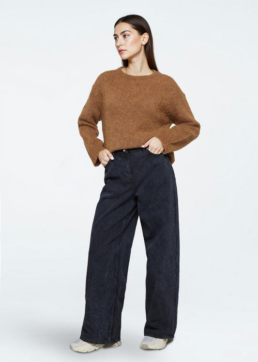 White Smoke סוודר צמר לנשים Sasha MINIMUM