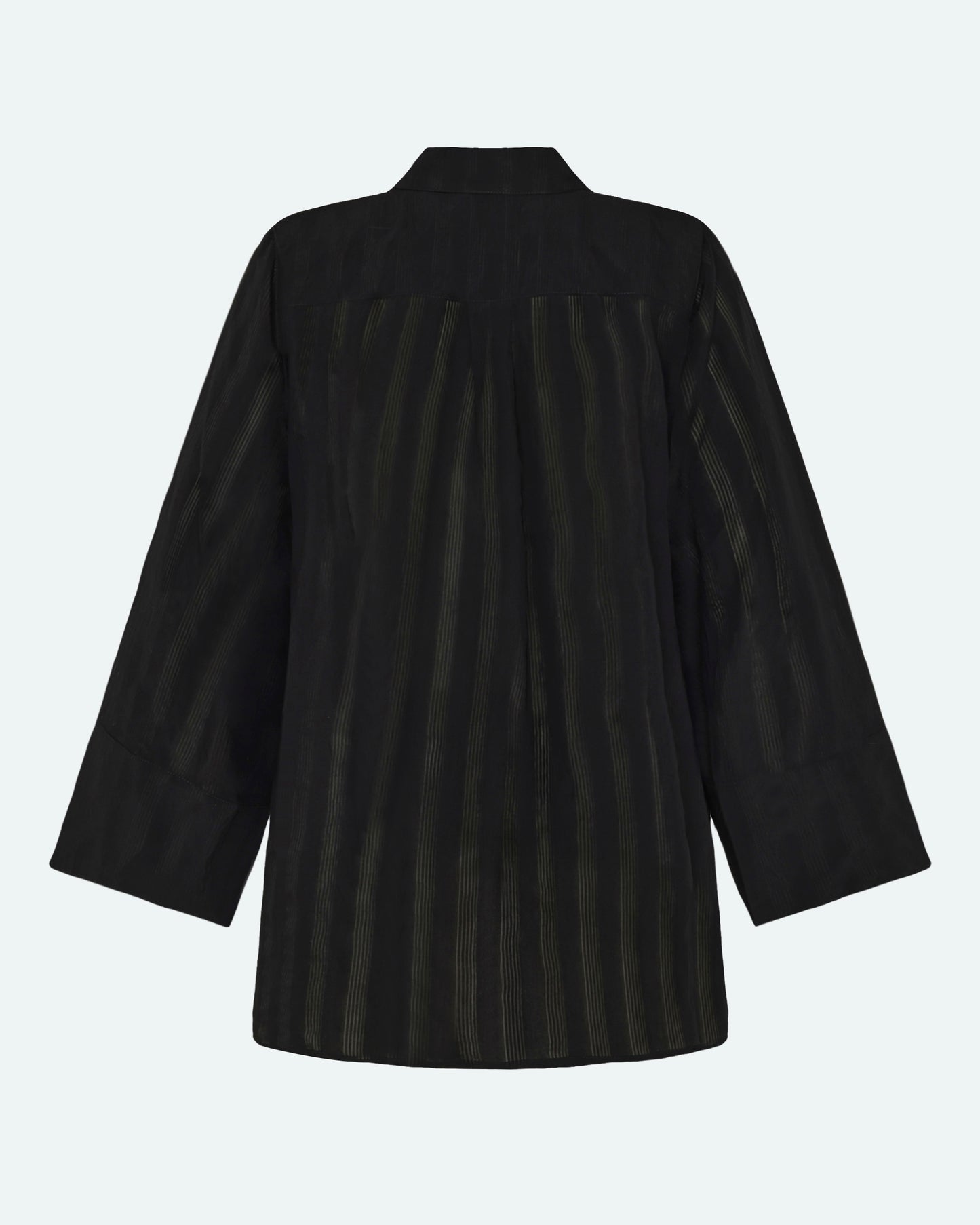 Black חולצה מכופתרת ארוכה לנשים Mya MINIMUM