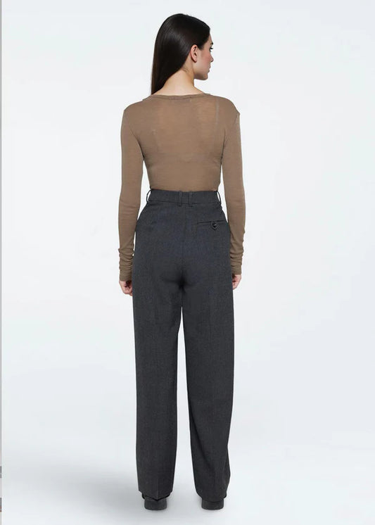 White Smoke מכנסיים ארוכים לנשים Lunay MINIMUM