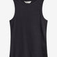 Dark Slate Gray גופיית סריג לנשים Lila Tank Top MINIMUM