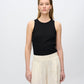 Light Gray גופיית סריג לנשים Lila Tank Top MINIMUM