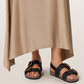 כפכפי רפיה פלטפורמה לנשים Staffa Raffia