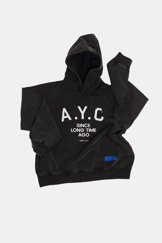 Black קפוצ'ון לגברים / נשים A.Y.C (Am Yisrael Chai) BEBER & CO