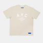 Light Gray טי שירט קצרה לגברים / נשים A.Y.C. (Am Yisrael Chai) BEBER & CO