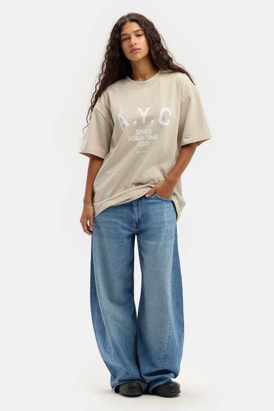 Lavender טי שירט קצרה לגברים / נשים A.Y.C. (Am Yisrael Chai) BEBER & CO