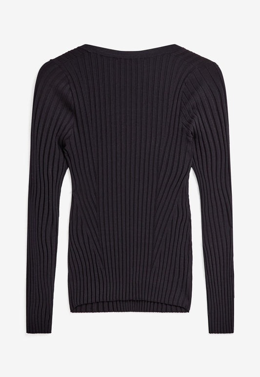 Dark Slate Gray ANNADEL V-N JUMPER 4888 סוודר MINIMUM