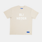 Light Gray טי שירט קצרה לגברים / נשים BLI NEDER BEBER & CO