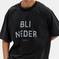 Black טי שירט קצרה לגברים / נשים BLI NEDER BEBER & CO