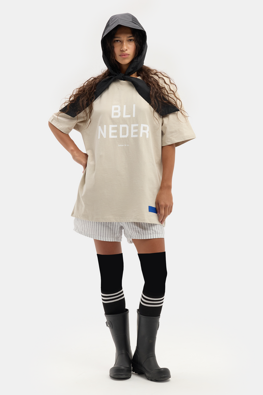 Lavender טי שירט קצרה לגברים / נשים BLI NEDER BEBER & CO