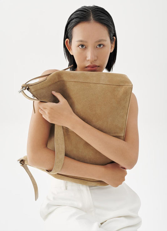 Lavender תיק צד זמש לנשים Hilo VAGABOND