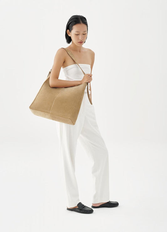 Lavender תיק צד זמש לנשים Hilo VAGABOND