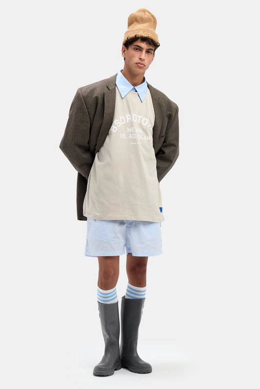 Lavender טי שירט קצרה לגברים / נשים BSOROTOVOT BEBER & CO