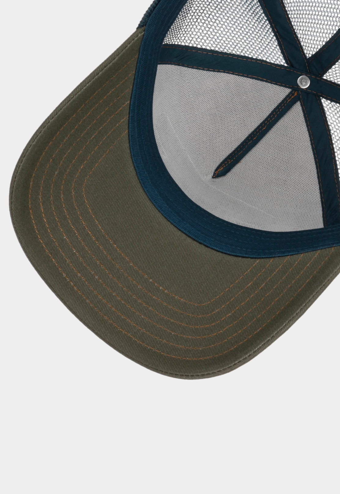 Dark Slate Gray כובע מצחיה לגברים / נשים Trucker Biker STETSON‎