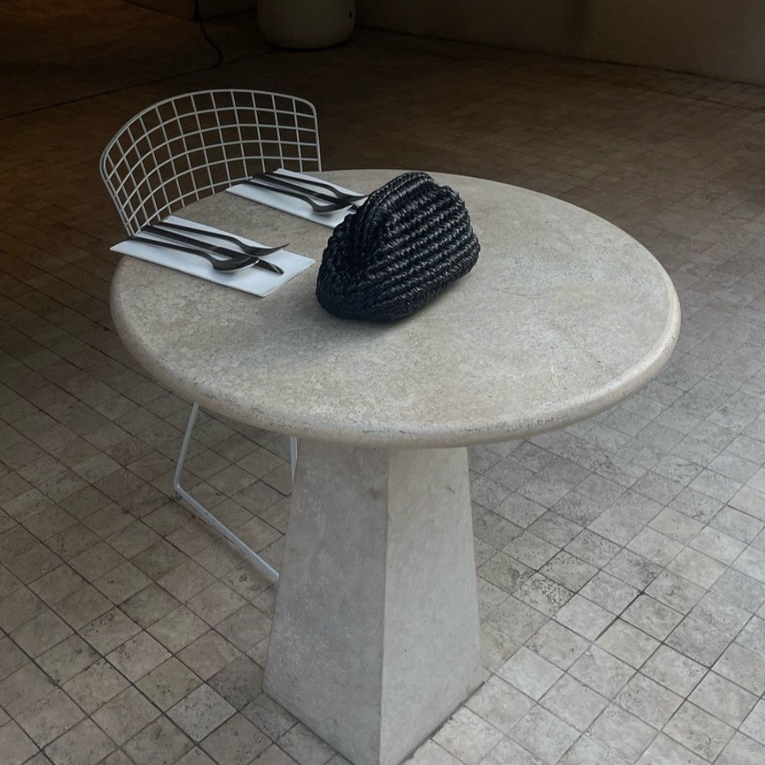 Dim Gray קלאץ' סרוג Cherry NOAM HAZAN