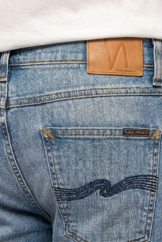 Slate Gray ג'ינס ארוך לגברים Lean Dean - Slim fit NUDIE