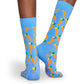 Cornflower Blue זוג גרביים Carrot HAPPY SOCKS