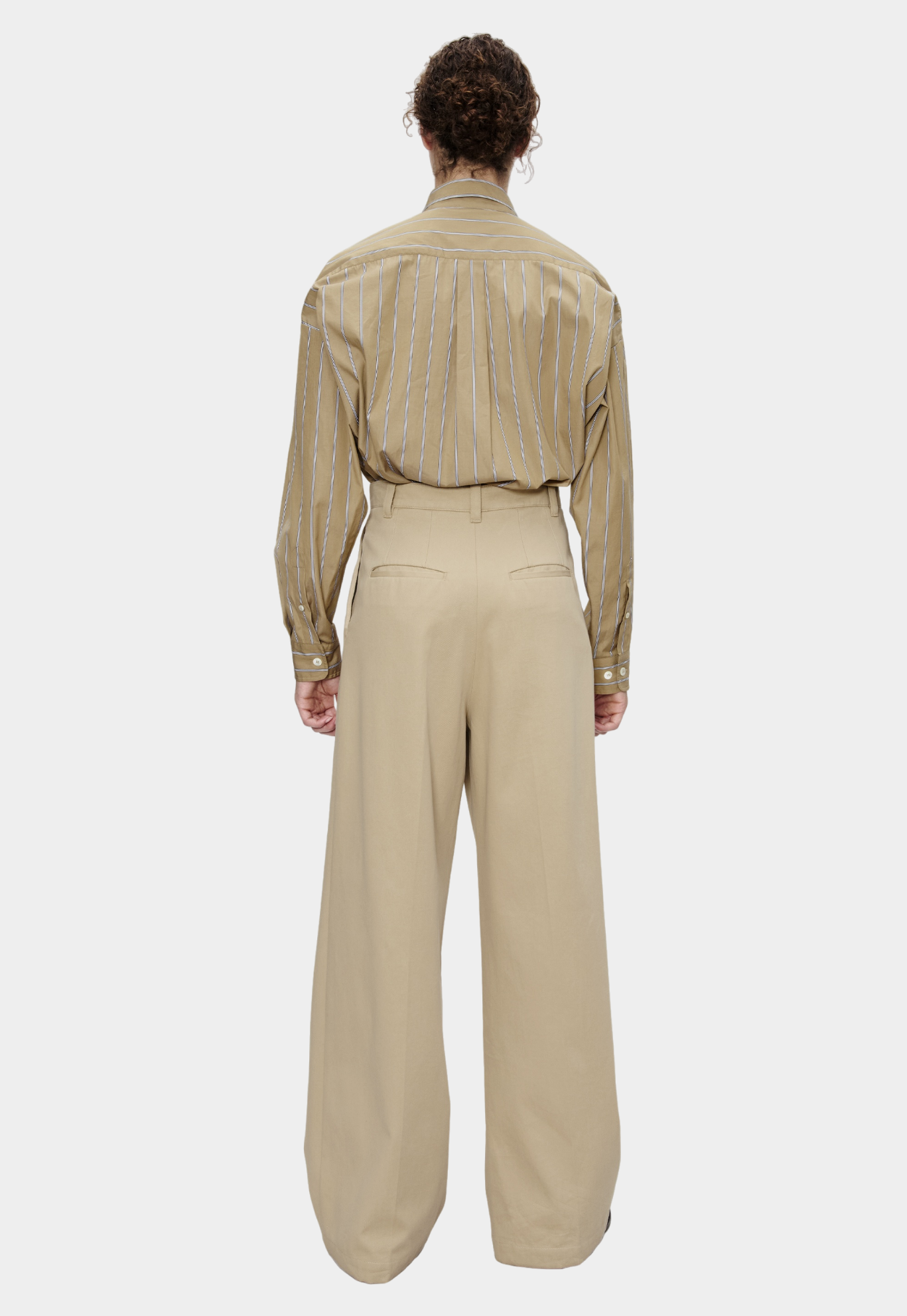 Rosy Brown חולצה מכופתרת ארוכה לנשים Chemise A.P.C