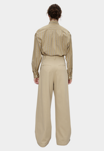 Rosy Brown חולצה מכופתרת ארוכה לנשים Chemise A.P.C