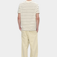 Lavender טי שירט קצרה לגברים Striped A.P.C