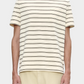 Lavender טי שירט קצרה לגברים Striped A.P.C