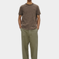 Lavender טי שירט קצרה לגברים Striped A.P.C