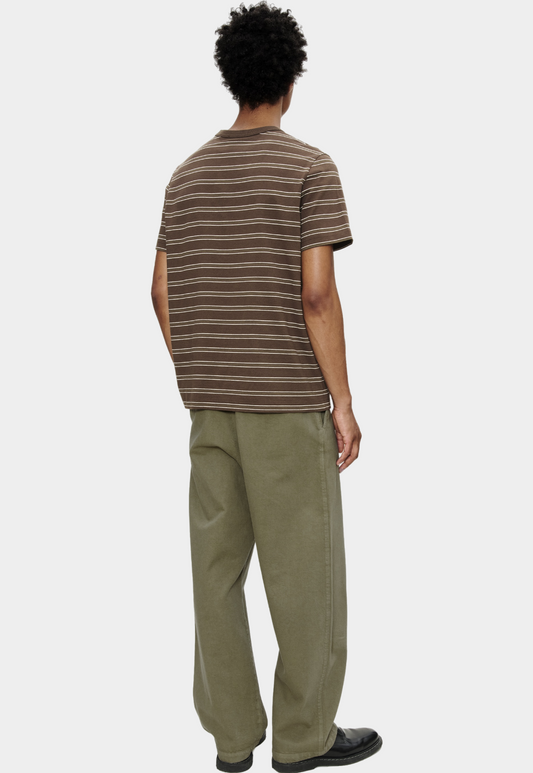 טי שירט קצרה לגברים Striped