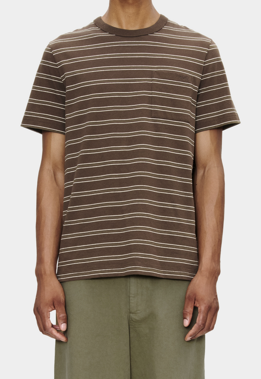 טי שירט קצרה לגברים Striped