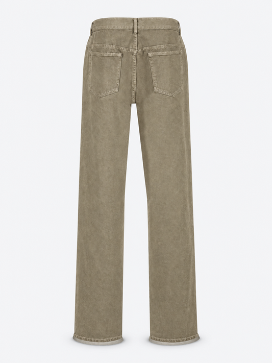 Dim Gray מכנסי ג'ינס ארוכים ליוניסקס Fairfax A.P.C