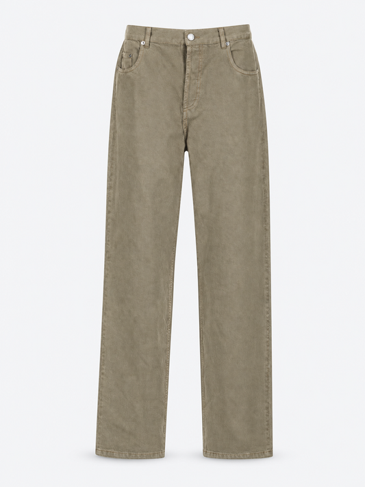Dim Gray מכנסי ג'ינס ארוכים ליוניסקס Fairfax A.P.C
