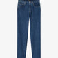 Dark Slate Gray מכנסי ג'ינס ארוכים לנשים Fairfax A.P.C