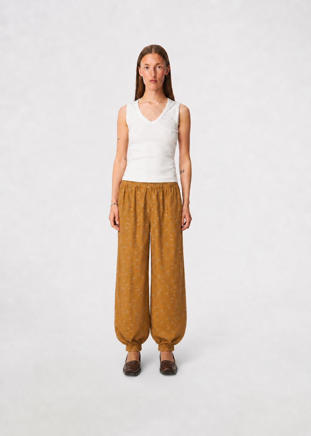 Lavender מכנסיים ארוכים לנשים Apricotmd Print MODSTROM