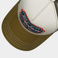 Lavender כובע מצחיה לגברים / נשים Retro Stripes Leather STETSON‎