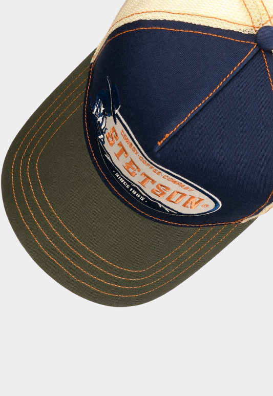 Lavender כובע מצחיה לגברים / נשים Trucker Cowboy Coffee Company STETSON‎