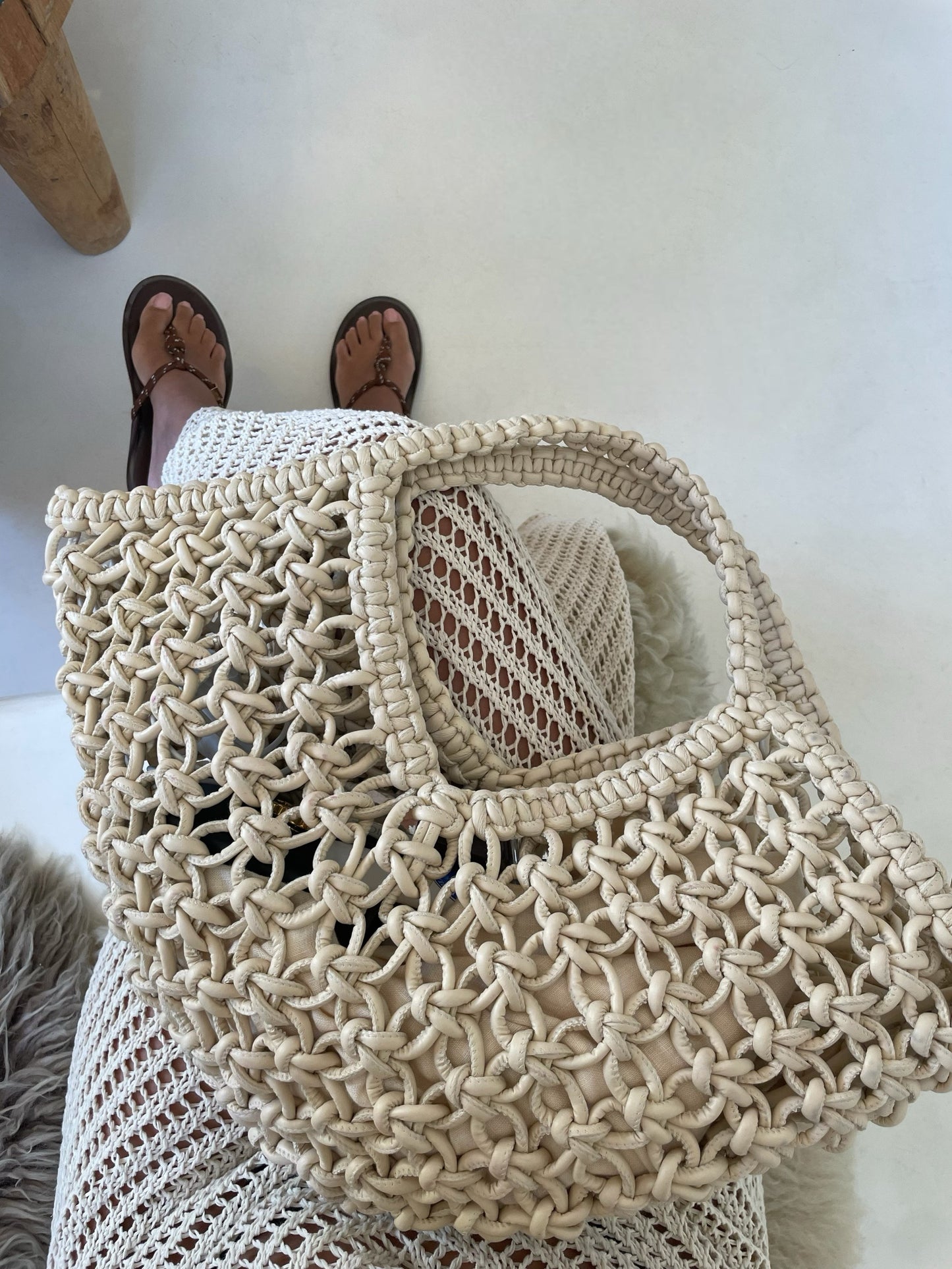 Gray תיק צד Elia NOAM HAZAN