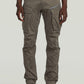 Light Gray מכנסיים ארוכים לגברים Rovic Zip 3D G STAR