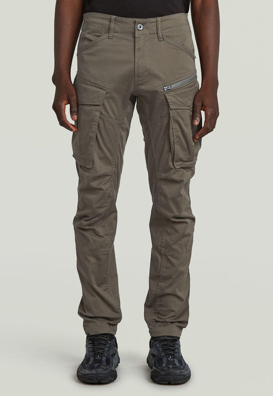Light Gray מכנסיים ארוכים לגברים Rovic Zip 3D G STAR