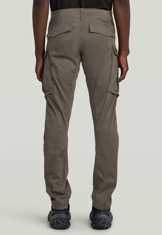Light Gray מכנסיים ארוכים לגברים Rovic Zip 3D G STAR