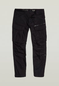 Black מכנסיים ארוכים לגברים Rovic Zip 3D G STAR