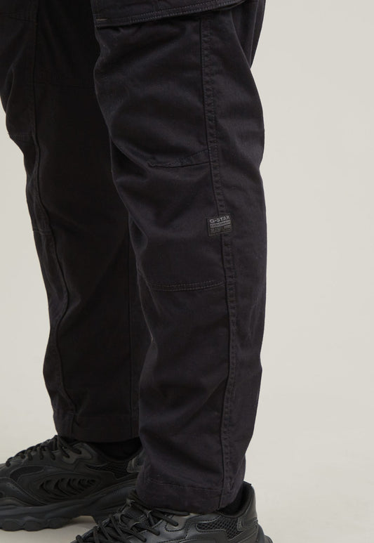 Black מכנסיים ארוכים לגברים Rovic Zip 3D G STAR