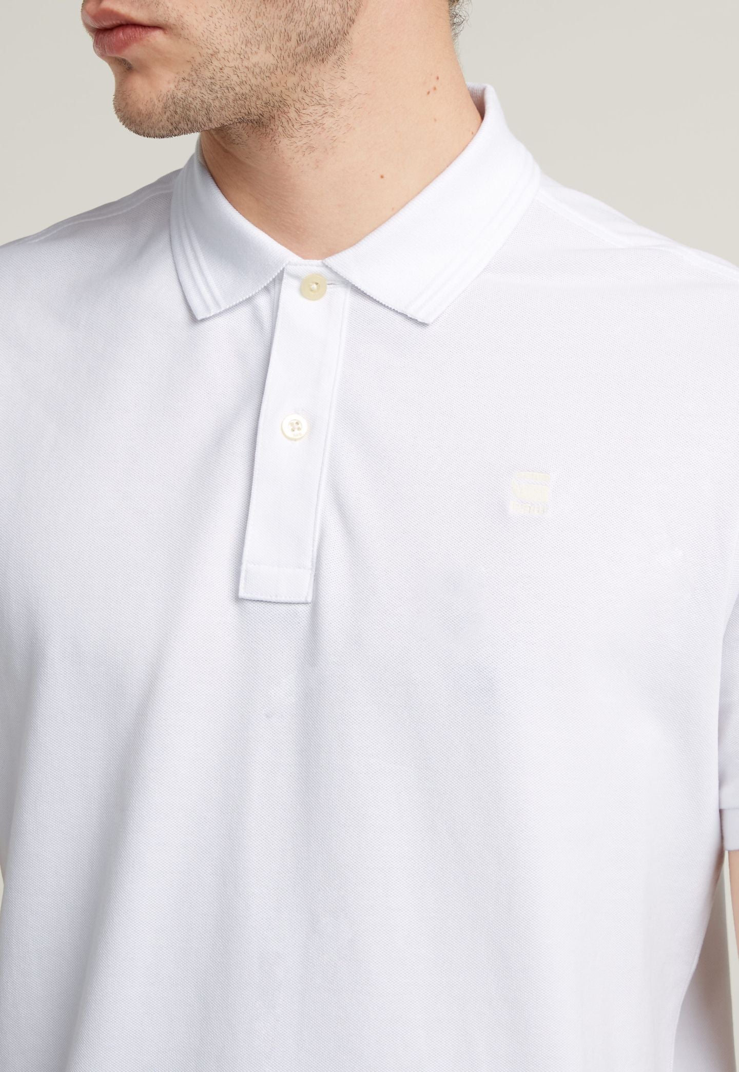 Lavender חולצת פולו קצרה לגברים Dunda G STAR