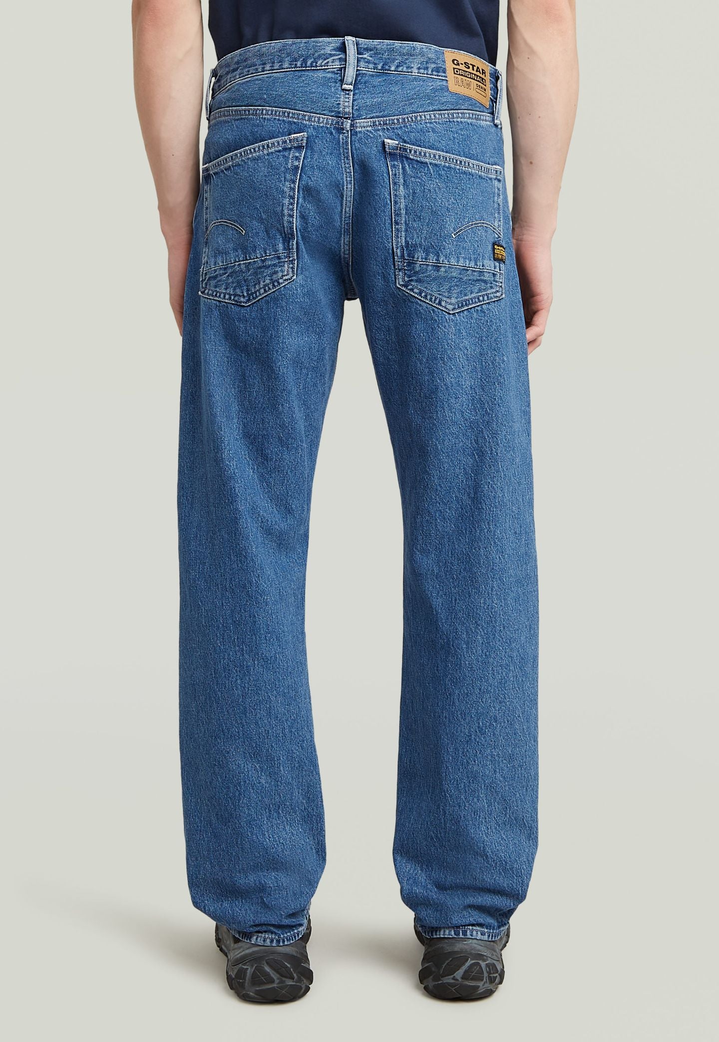Light Gray ג'ינס ארוך לגברים Dakota - Straight Fit G STAR