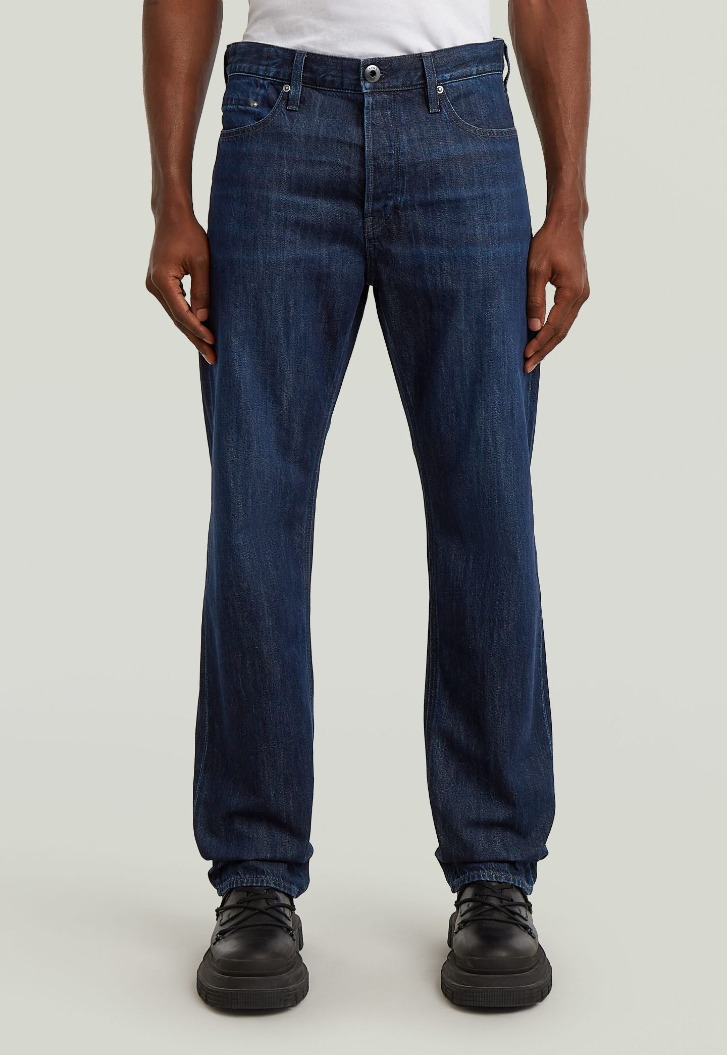 Light Gray ג'ינס ארוך לגברים Dakota - Straight Fit G STAR