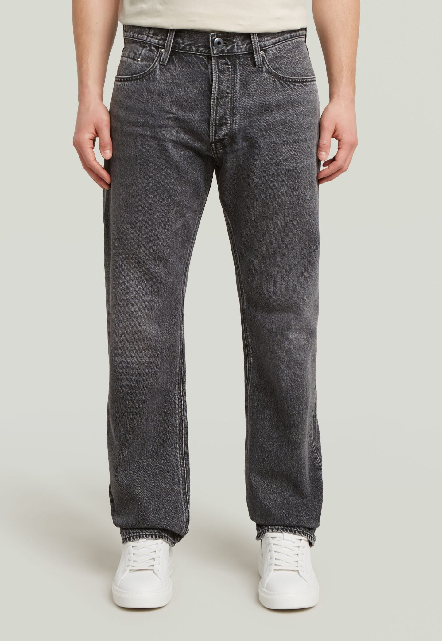 Light Gray ג'ינס ארוך לגברים Dakota - Straight Fit G STAR