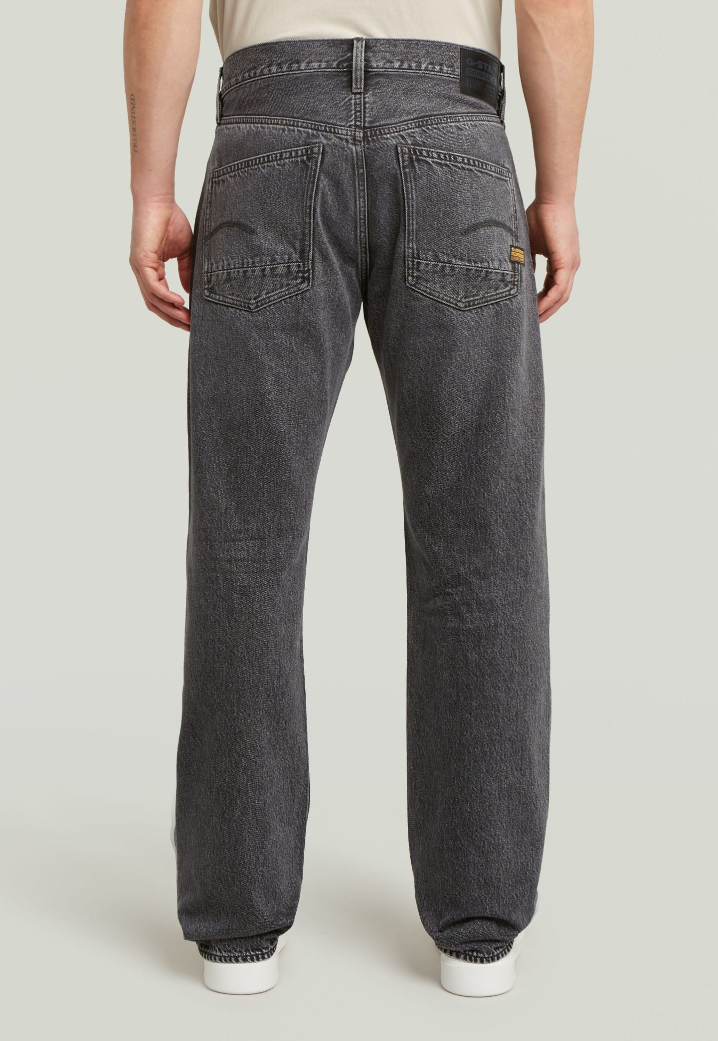Light Gray ג'ינס ארוך לגברים Dakota - Straight Fit G STAR