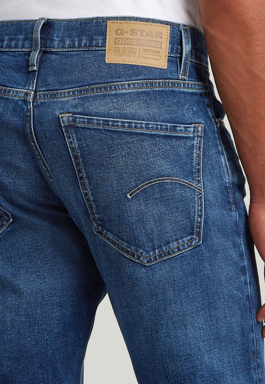 Dark Slate Gray ג'ינס ארוך לגברים Mosa - Straight Fit G STAR