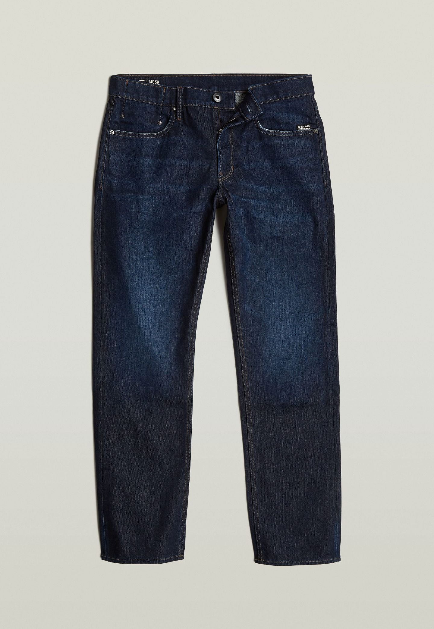 Black ג'ינס ארוך לגברים Mosa - Straight Fit G STAR